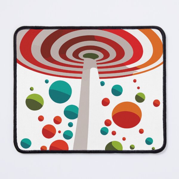 Item preview, Psychedelic Mushroom Loop | Hypnotic Fungal Funnel | Spiraled Splendor designed and sold by mindexploration.