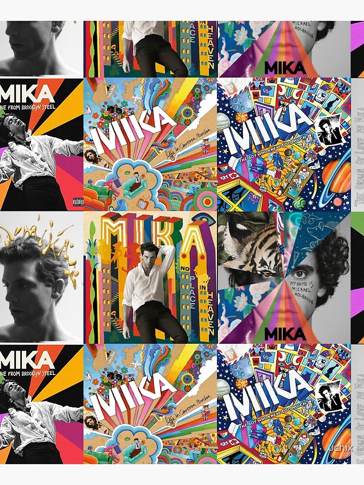 mika discography Poster by uchix