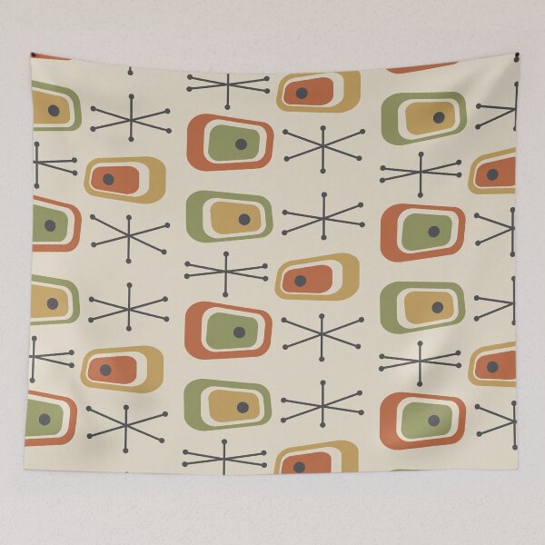Item preview, Televisores Atomic Age Starbursts Multicolor 1 designed and sold by thepixelgarden.
