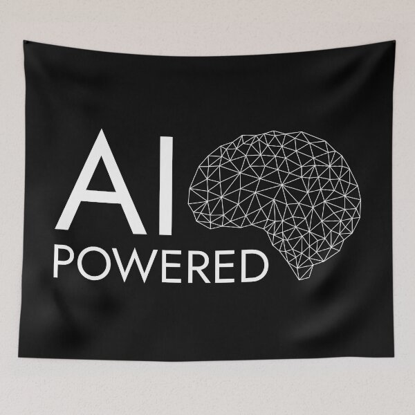 Item preview, AI Powered, Artificial intelligence designed and sold by Singhe Design.
