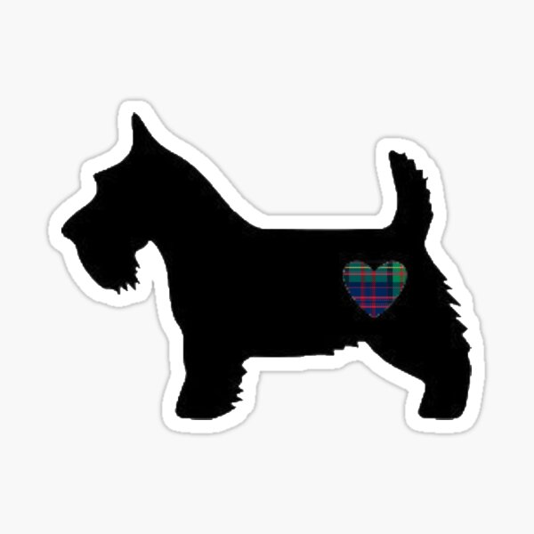 Scotty Dog Stickers for Sale | Redbubble