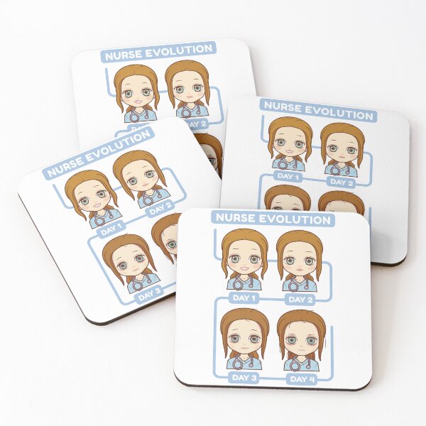 Item preview, Nurse Life Night shift Evolution  designed and sold by WeMadeOurWorld.
