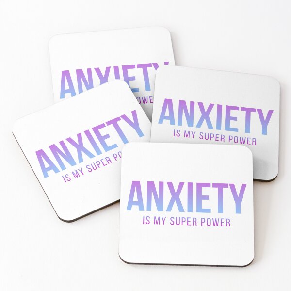 Item preview, Anxiety Is My Super Power. designed and sold by JoseyMiles.