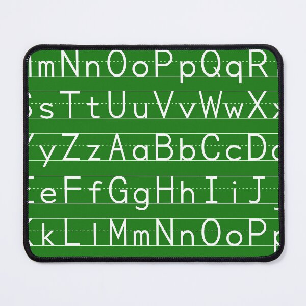 Item preview, Chalkboard Alphabet Pattern designed and sold by kflynn7.
