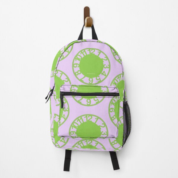 Item preview, Clock: Limegreen Large Numbers designed and sold by kanjidesign.