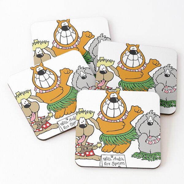 Item preview, Hula Doggies designed and sold by bdmgraphics.