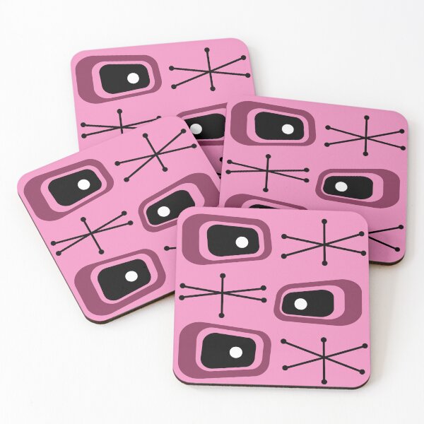 Artikelvorschau, Atomic Age TVs Starbursts Pink entworfen und verkauft von thepixelgarden.