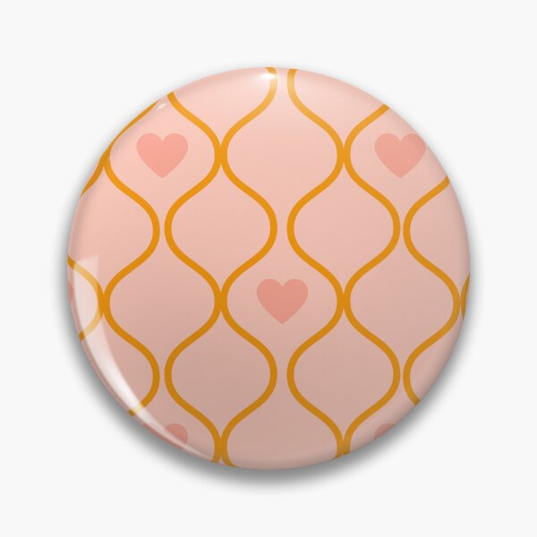Item preview, Retro Wavy wave Hearts designed and sold by 247vibes.