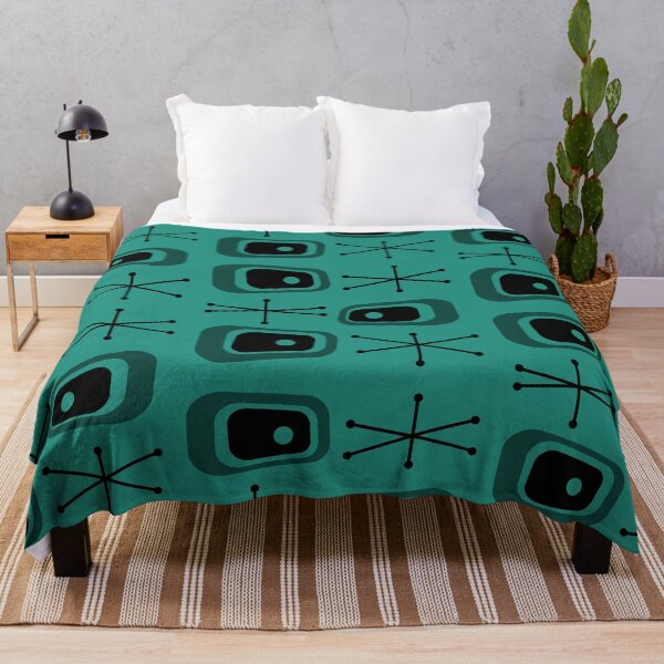 Artikelvorschau, Atomic Age TVs Starbursts Teal entworfen und verkauft von thepixelgarden.