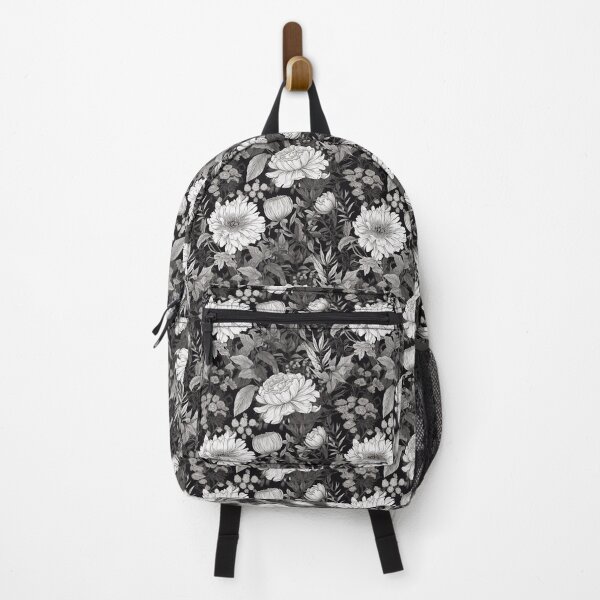 Item preview, Black and White Floral Pattern designed and sold by stephne.
