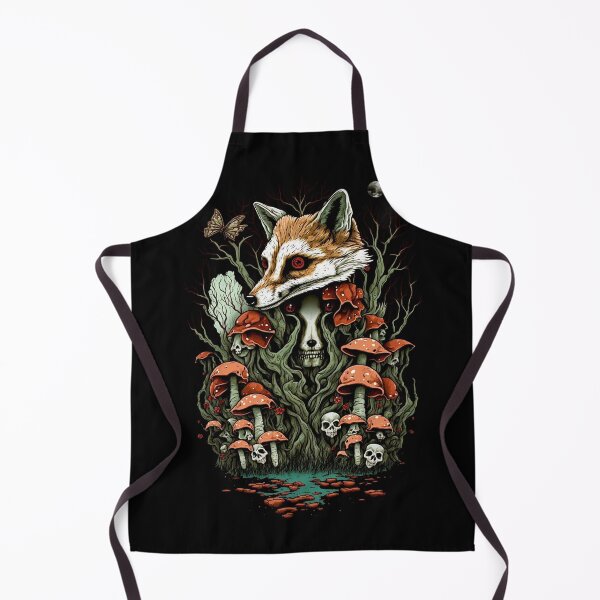 Item preview, Nightmarish Fox Forest designed and sold by MountainPaws.
