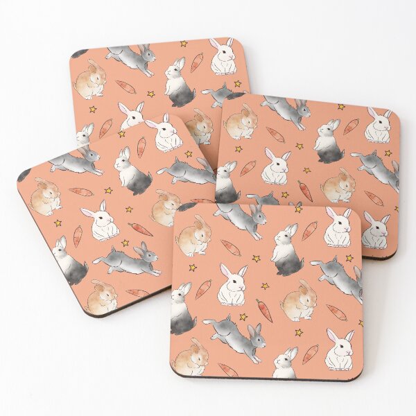 Item preview, Spring bunnies and carrots designed and sold by moiimv.