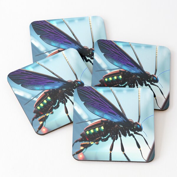 Item preview, Nature.exe #0214 Cybernetic Futuristic Insect designed and sold by GrumpyMrGrouper.
