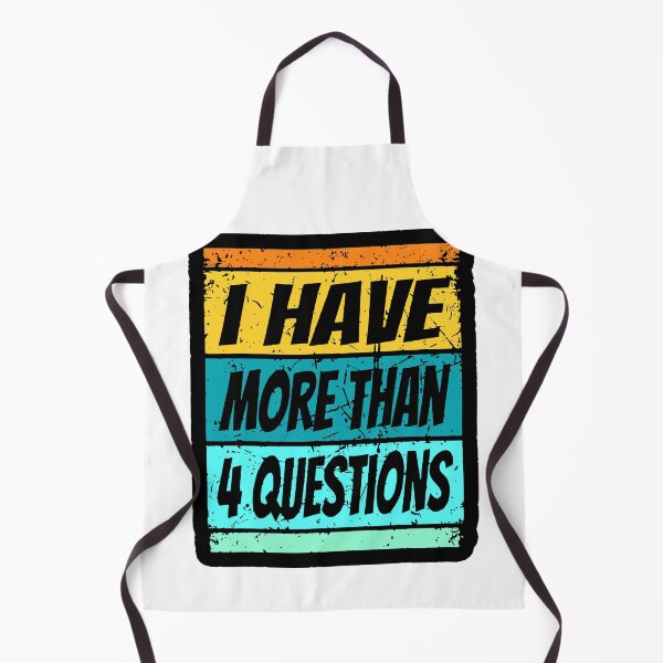 Item preview, I Have More Than Four Questions Vintage Passover Seder Funny Passover Seder designed and sold by Janewarka ⭐⭐⭐⭐⭐.