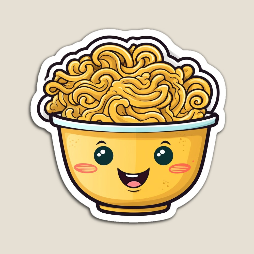 Instant Ramen Frog Sticker