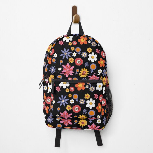 Item preview, Womens Symbol Feminist Black Floral designed and sold by seagullz.