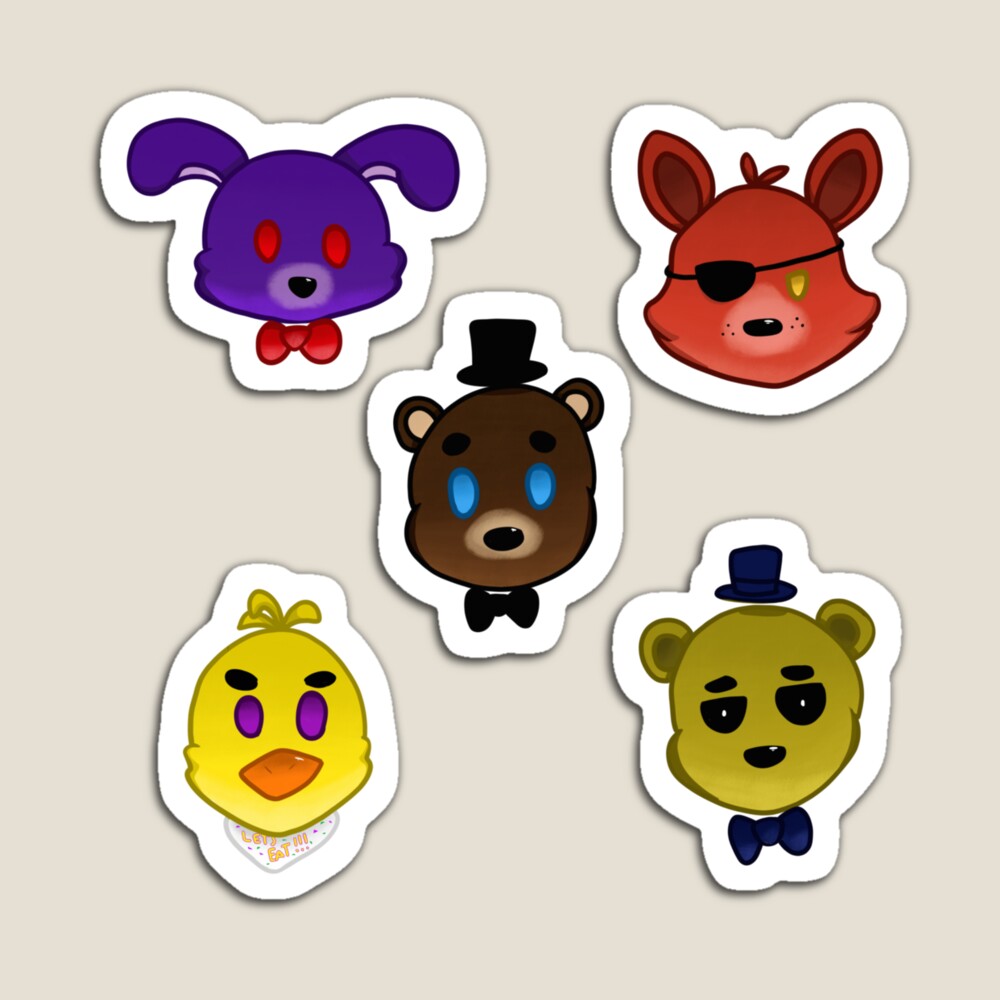 Five Nights At Freddy's Stickers