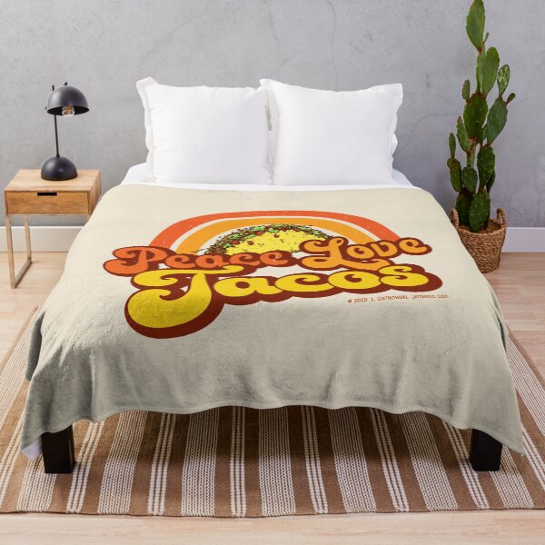 Item preview, Peace Love Tacos designed and sold by jitterfly.