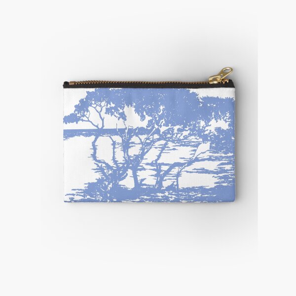 Item preview, Tree landscape in Blue  designed and sold by NJartbyNJacobson.