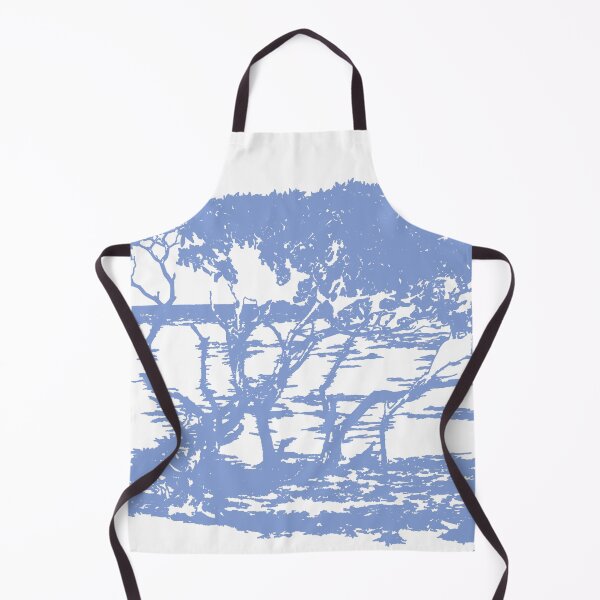 Item preview, Tree landscape in Blue  designed and sold by NJartbyNJacobson.