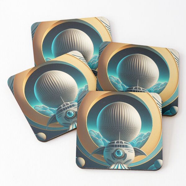Item preview, Deco Spaceship Landing In Planet X433's Space Port designed and sold by alexoviedo999.
