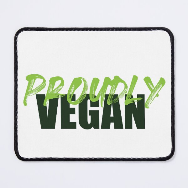 Item preview, Proudly Vegan designed and sold by FierceRoots.