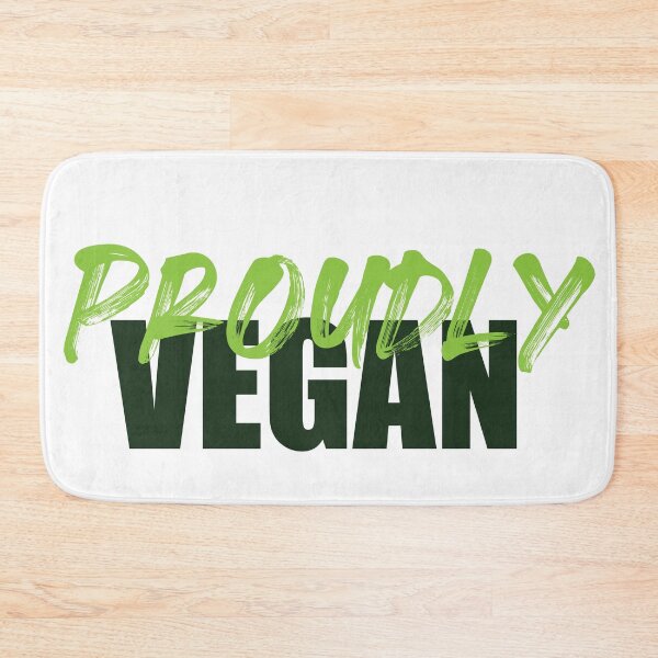 Item preview, Proudly Vegan designed and sold by FierceRoots.