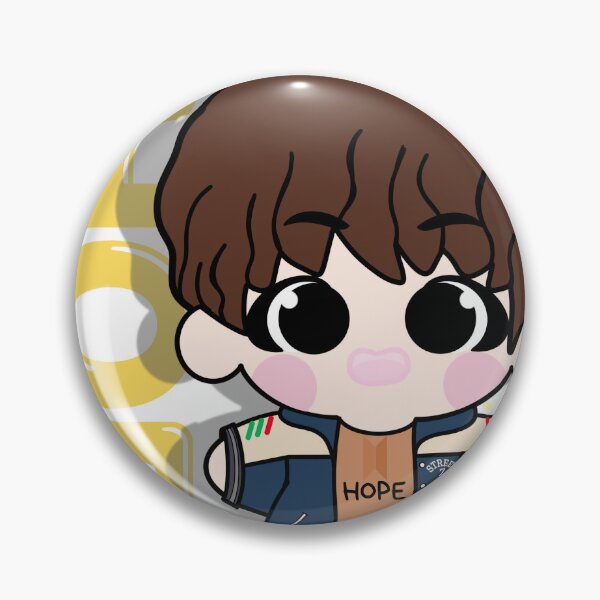 Item preview, Cute Kawaii Chibi Superdeformed Jhope Chibi designed and sold by shiminee.