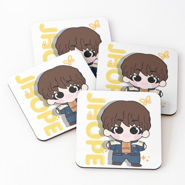 Item preview, Cute Kawaii Chibi Superdeformed Jhope Chibi designed and sold by shiminee.