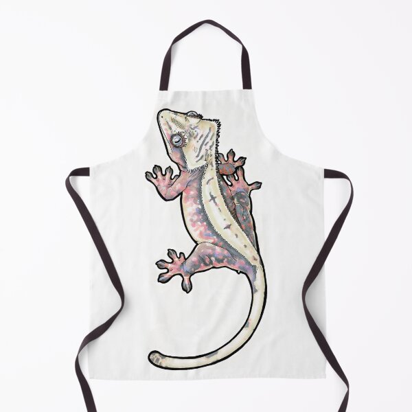 Item preview, Pastel Pinstripe Crested Gecko (Correlophus ciliatus) Art designed and sold by Duelism.