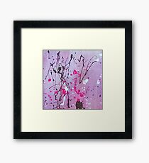 Splatter Framed Print
