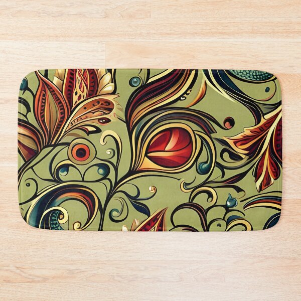 Item preview, Vintage Inspired Vibrant Pattern designed and sold by WitchyWare.