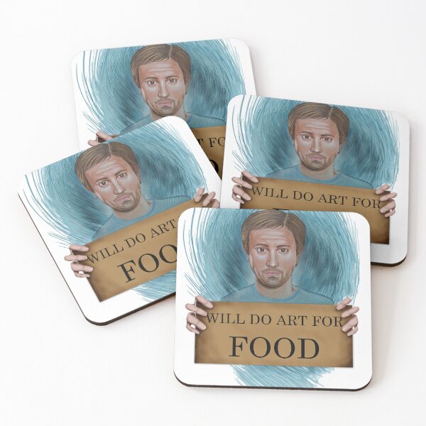 Item preview, Will Do Art for Food designed and sold by Sarah-Lynn Brown.