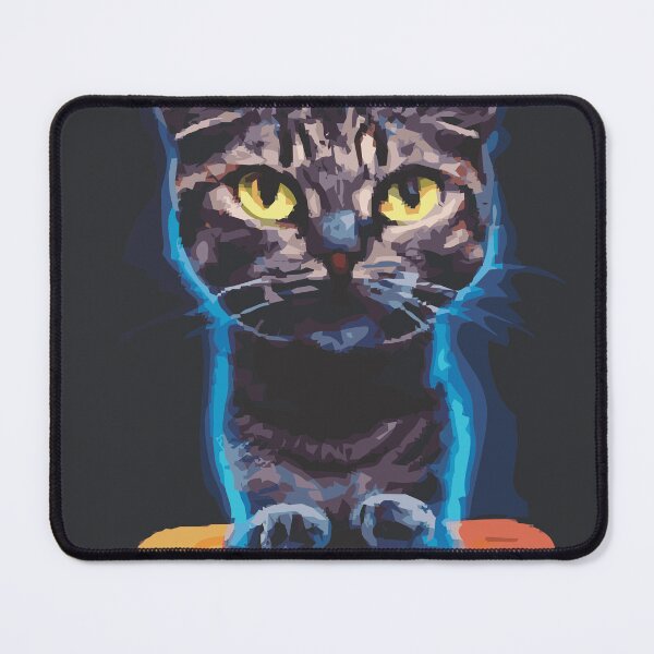 Item preview, cat with skateboard designed and sold by Smartalb.