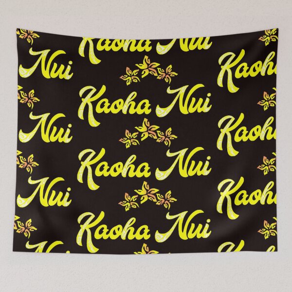 Item preview, KAOHA NUI (Yellow) designed and sold by Nesian-Tahiti.