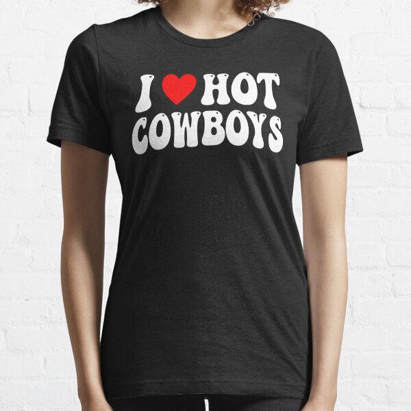 A Lasso And Hot Cowboys  Funny Western Rodeo Cowboy Shirt