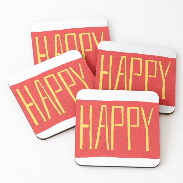 Item preview, "Official Happy Sticker" designed and sold by BluSquishyArt.