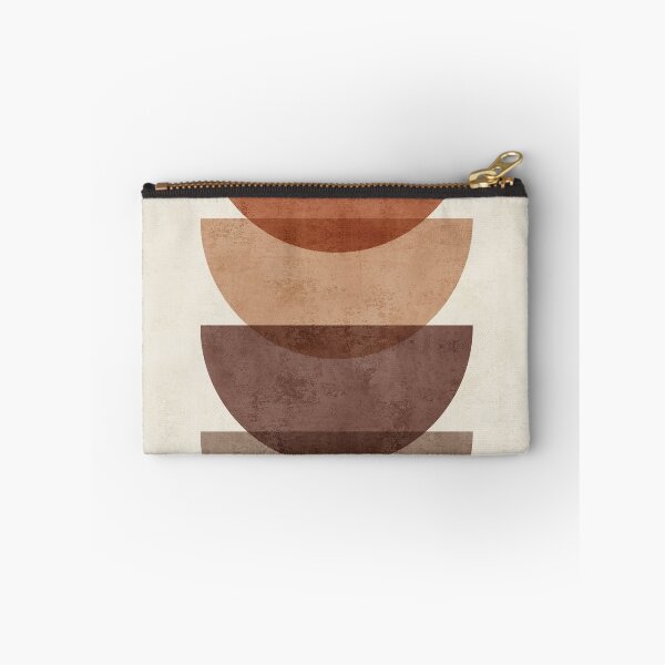 Item preview, Stacked Half Circles - Minimal, Modern, - Terracotta Abstract Art designed and sold by Studio Grafiikka.