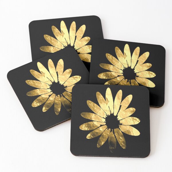 Item preview, Flower in metallic gold look. designed and sold by Robert Elfferich.