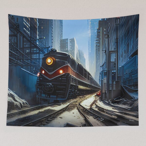 Item preview, The Slow Derailment designed and sold by PictureNZ.