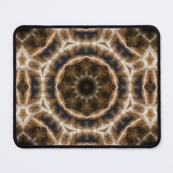 Item preview, Giraffe Hide Texture Kaleidoscope Pattern 22 designed and sold by Swabcraft.