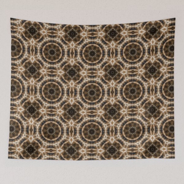 Item preview, Giraffe Hide Texture Kaleidoscope Pattern 22 designed and sold by Swabcraft.