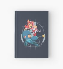 Mega Man and Rush Hardcover Journal