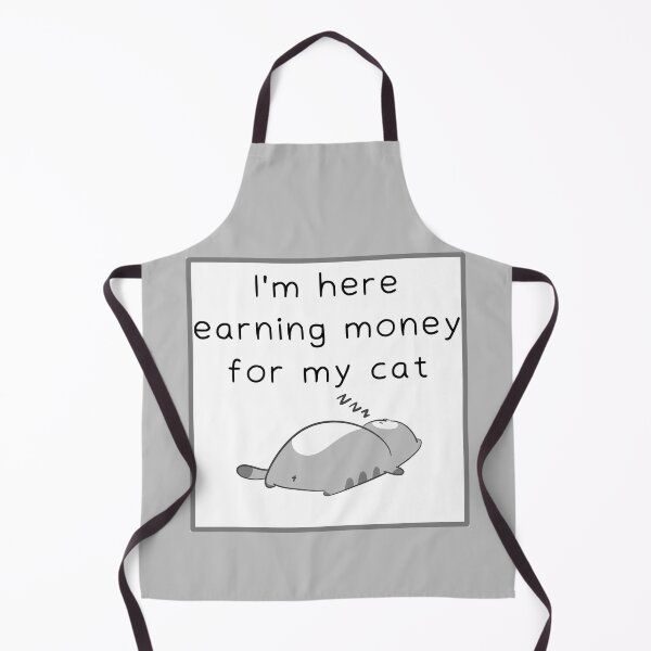 Item preview, Here earning money for my cat designed and sold by Yankee Doodle Gandy.
