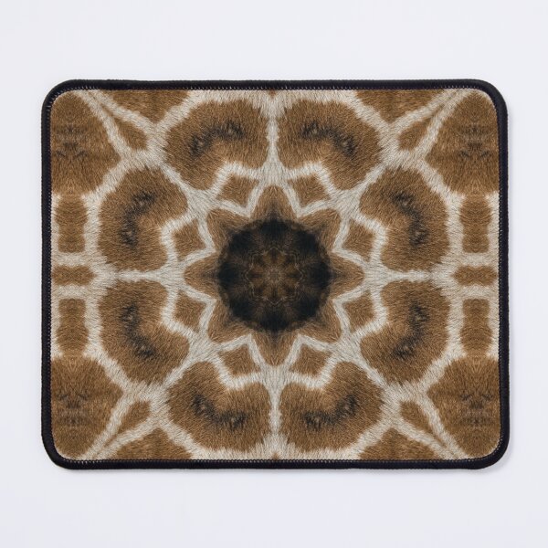Item preview, Giraffe Hide Texture Kaleidoscope Pattern 24 designed and sold by Swabcraft.