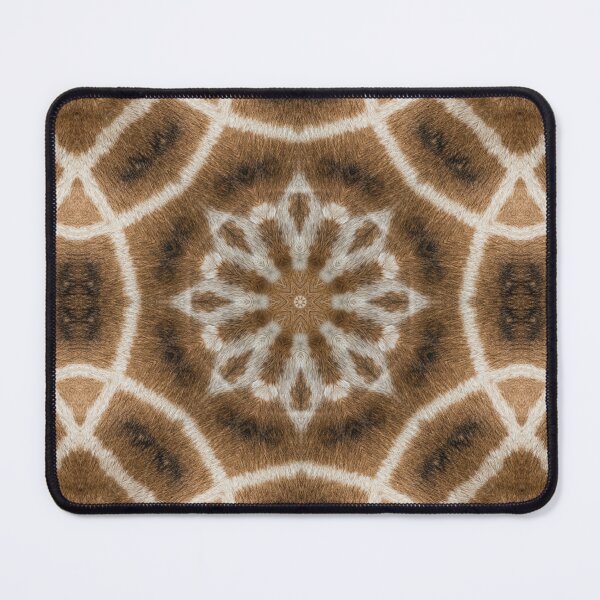 Item preview, Giraffe Hide Texture Kaleidoscope Pattern 25 designed and sold by Swabcraft.