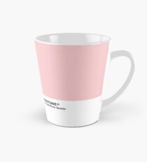 Pantone Serie und Tumblr Vibes - Rosenquarz AKA Millennial Pink Tasse (groß)