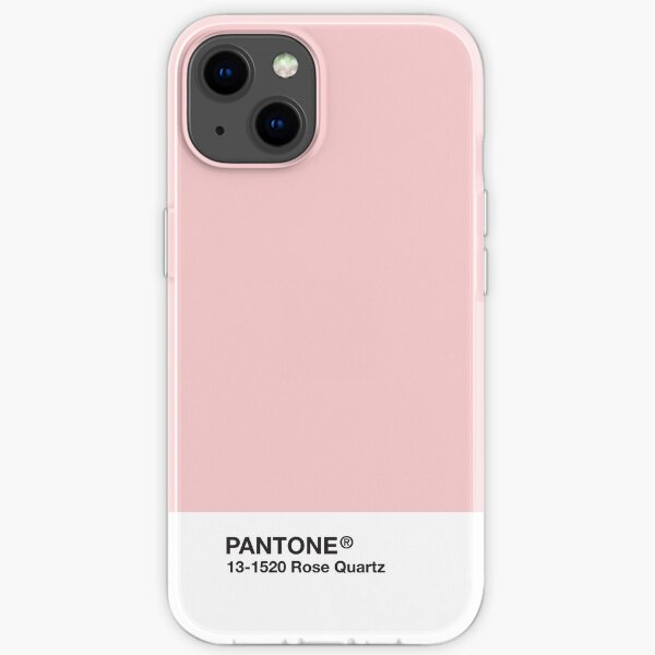 Pantone Series and Tumblr Vibes - Rose Quartz AKA Millennial Pink iPhone Soft Case