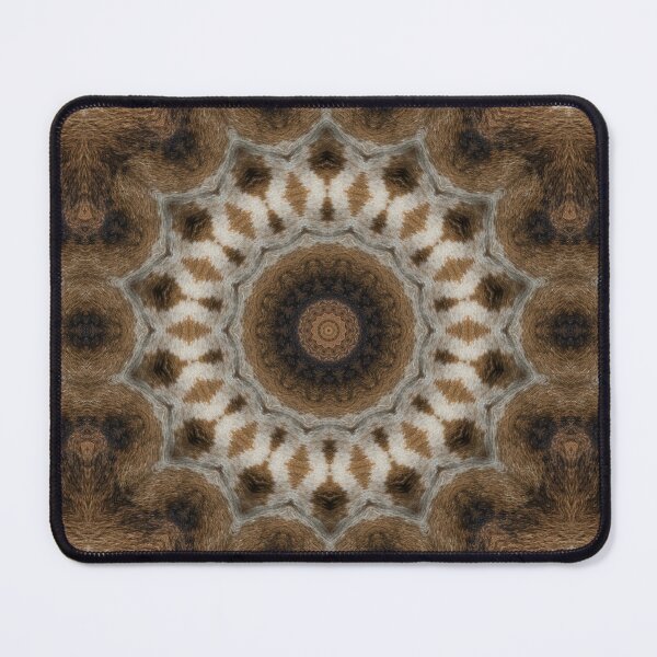 Item preview, Giraffe Hide Texture Kaleidoscope Pattern 30 designed and sold by Swabcraft.