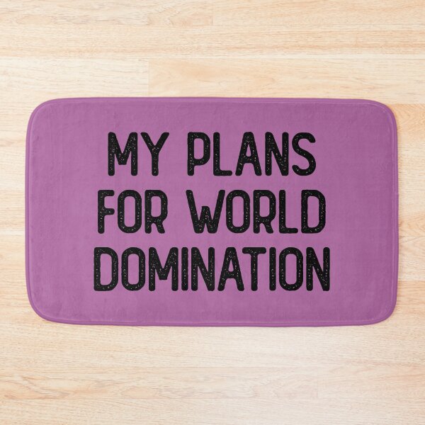 Item preview, My Plans For World Domination Educational designed and sold by Sour Soul.